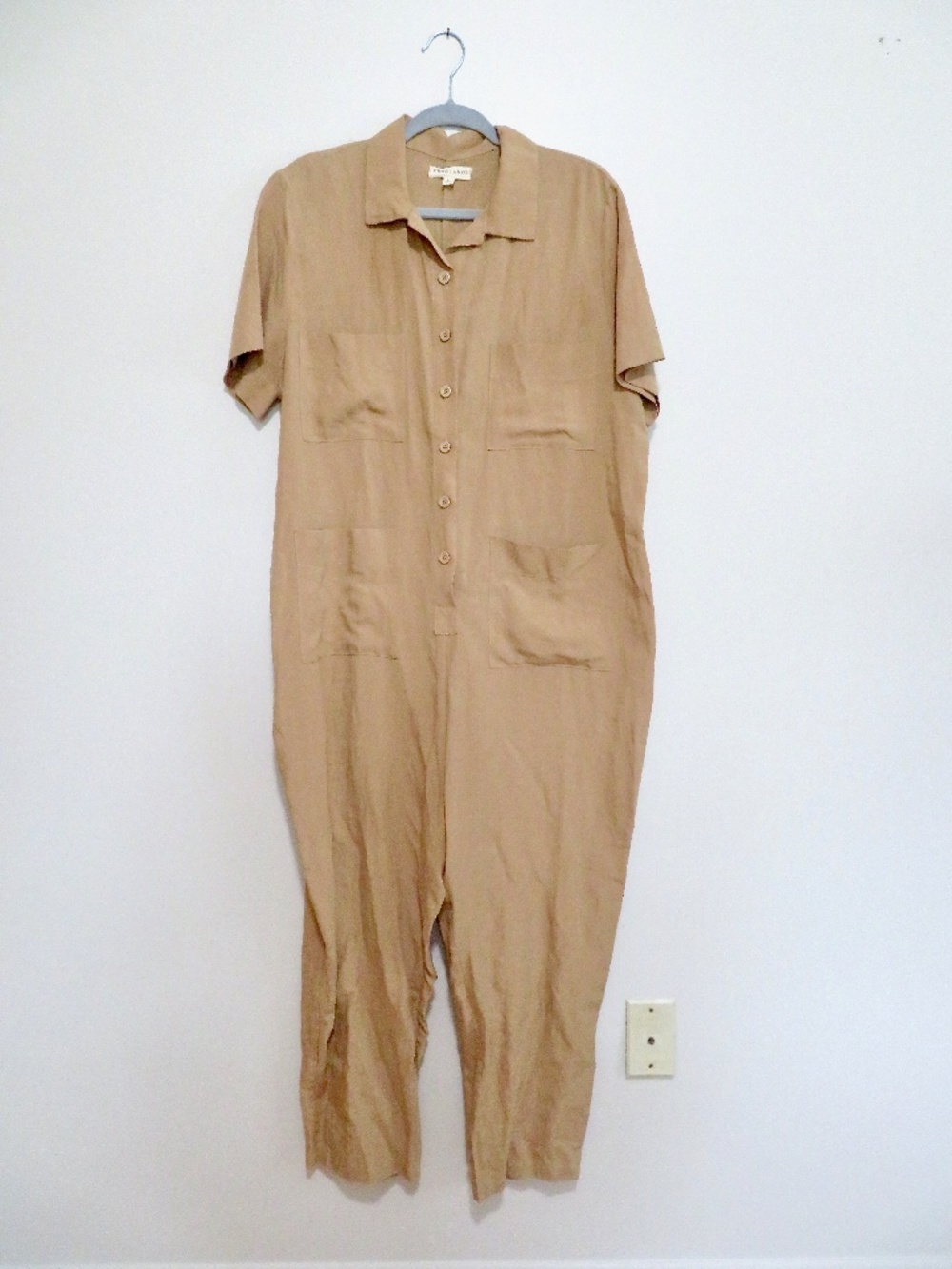 Tradlands Finn Linen & Tencel One Piece Jumpsuit Size L Large